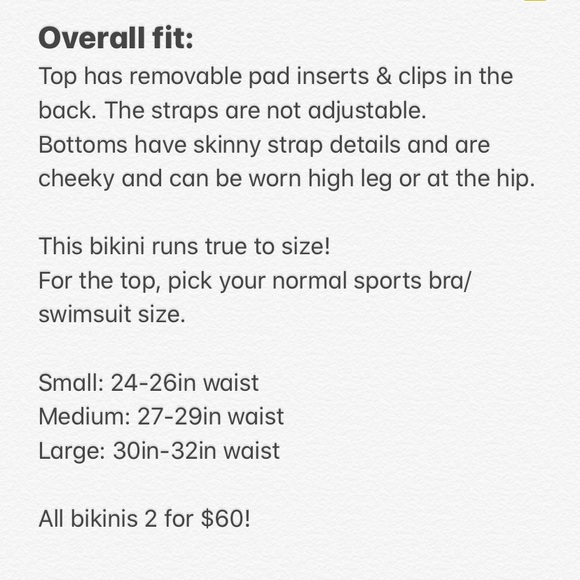 👙New! “IVY” Light Blue Ribbed Bikini Set - Picture 5 of 6